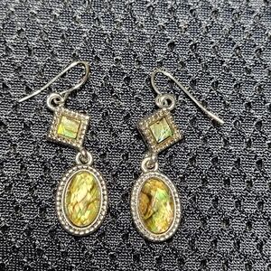 Vintage Silver-tone Dangle Earrings